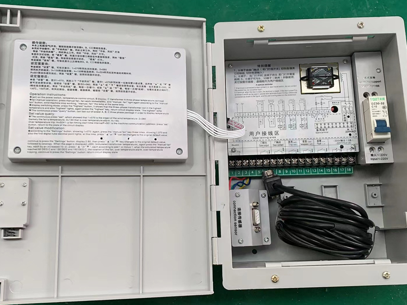 天津​LX-BW10-RS485型干式变压器电脑温控箱多少钱一台